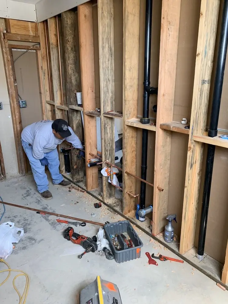 Commercial rough-in plumbing for Gas Line Repair in University Park
